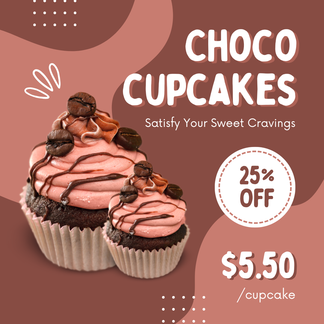 Choco Cupcakes - 25% Off