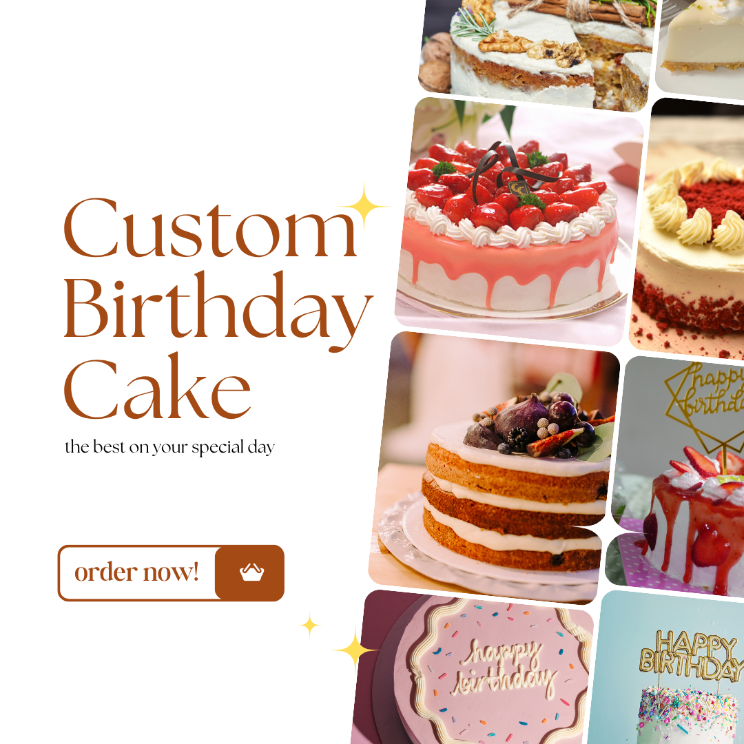 Custom Birthday Cakes Collection