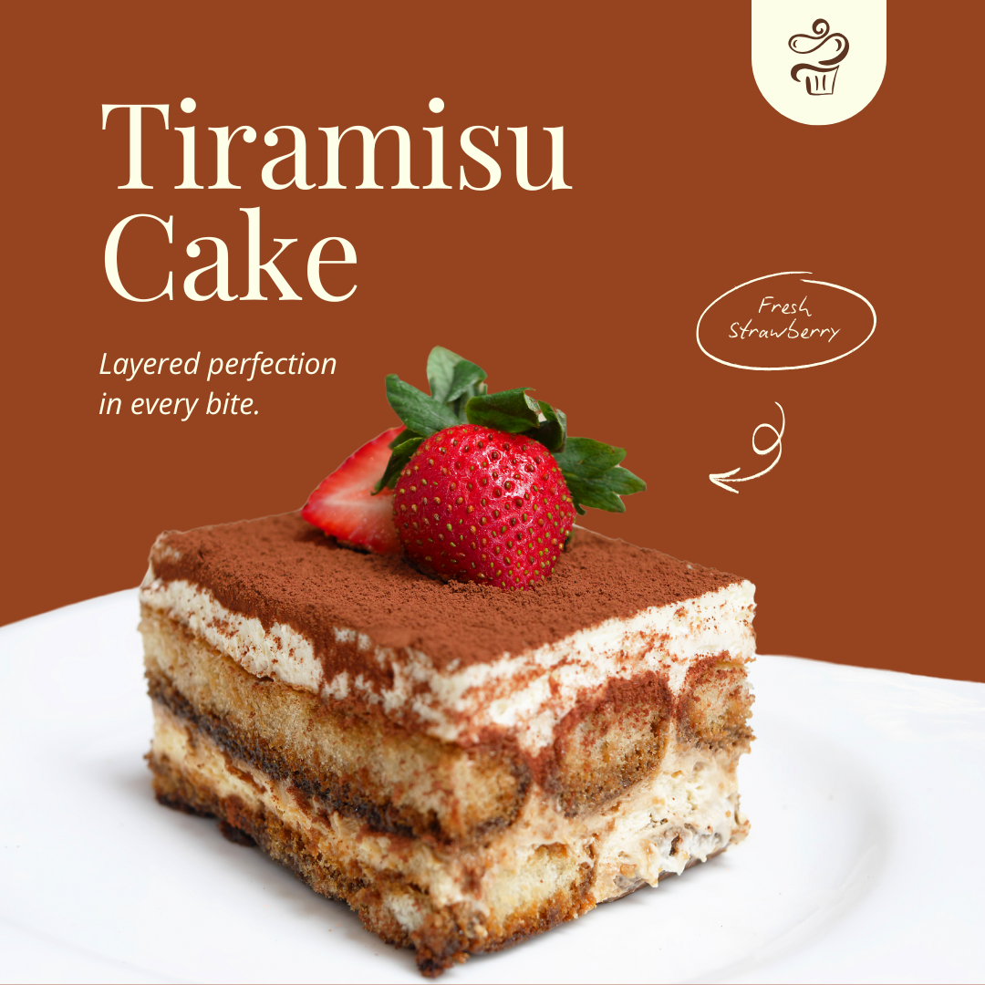 Signature Tiramisu Cake